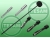 S0000850 - Gwintownik zestaw specjalistycznych gwintowników do legalizacji i gwintowania gniazda świecy żarowej M8x1, M10x1, M10x1,25 mm